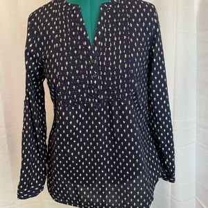 Women’s 100% Cotton Tunic/Half Button Down